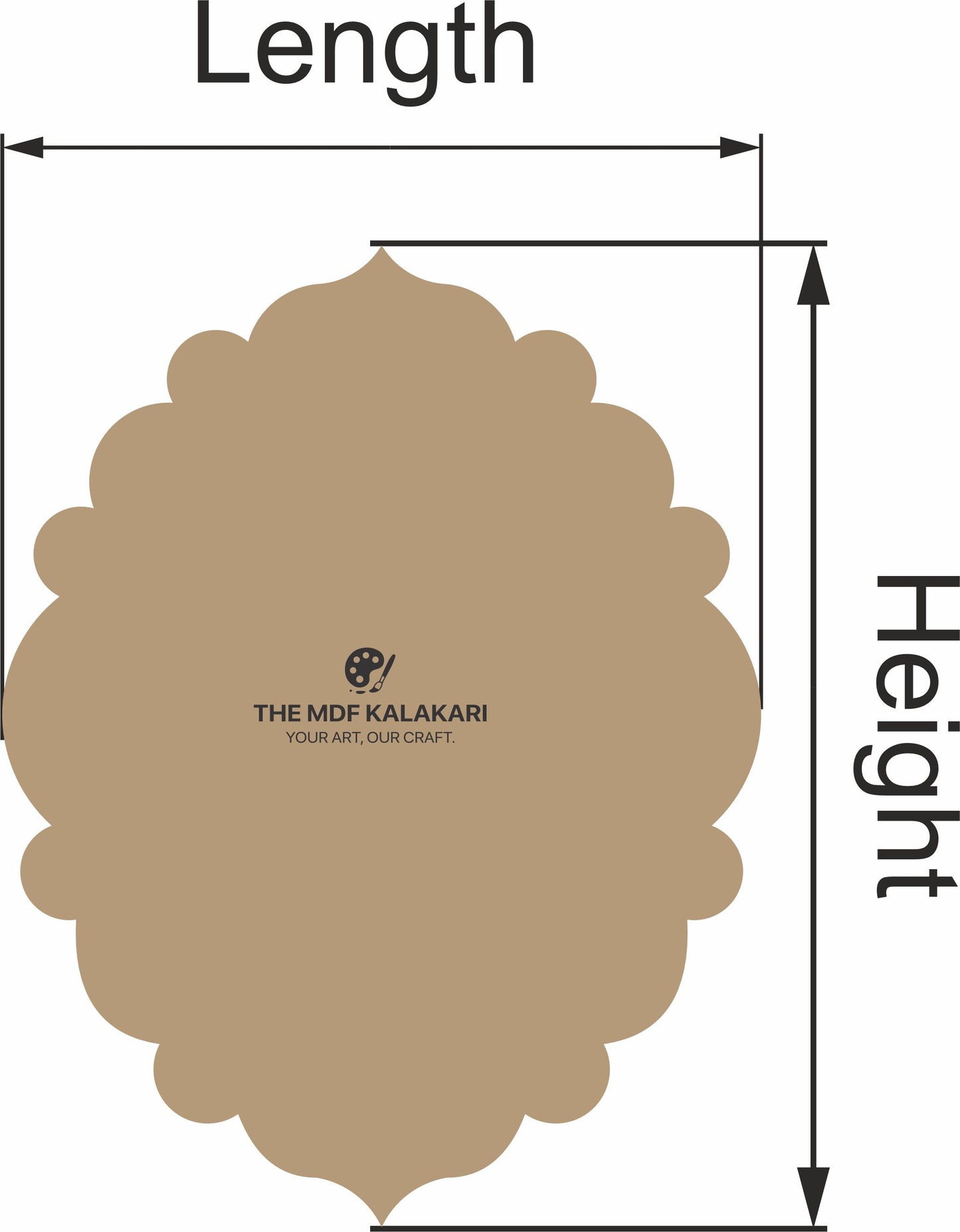 Plain MDF Base - 19