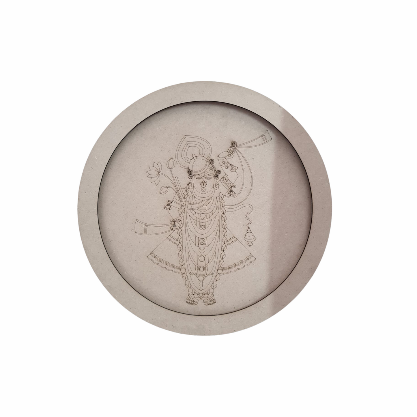 Shrinathji Premarked Round Light Based