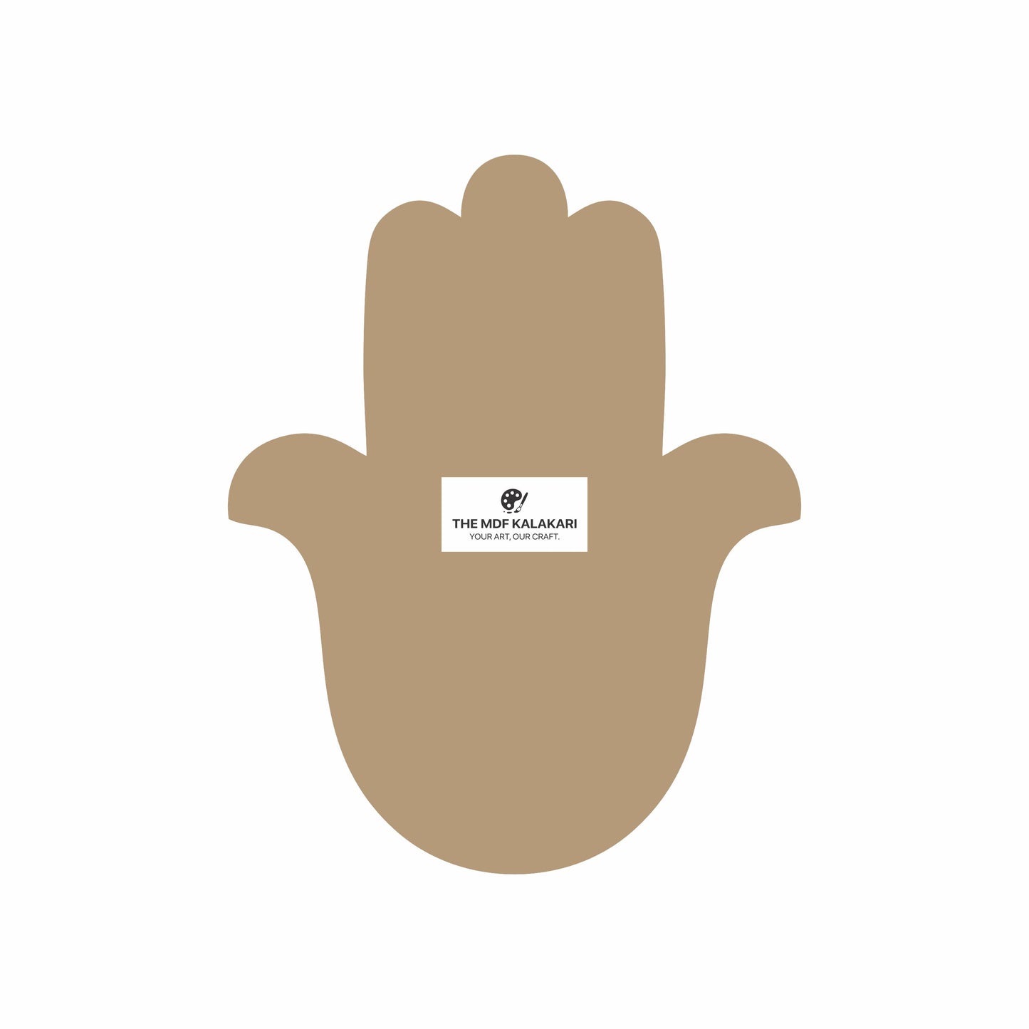 Hamsa Hand Plain MDF Base - 20