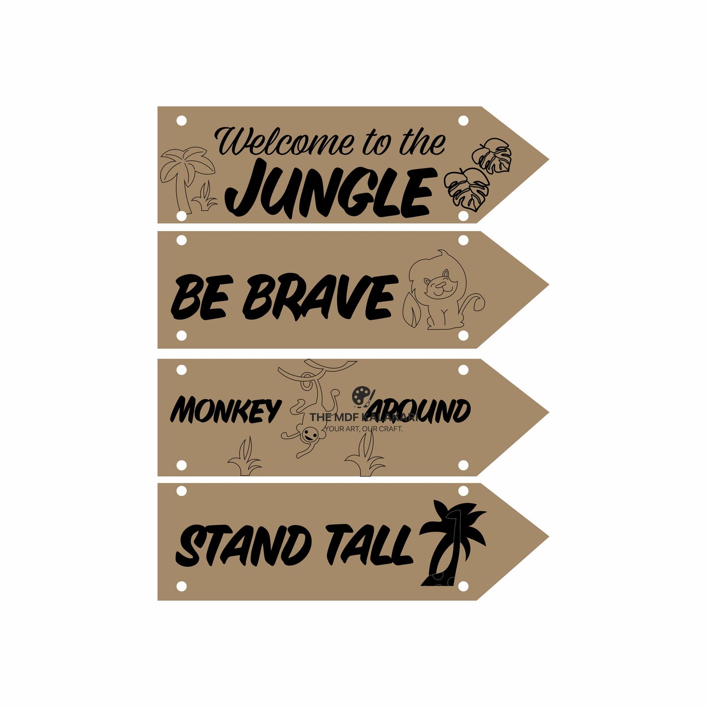 Wall Hanging Plaque - 8