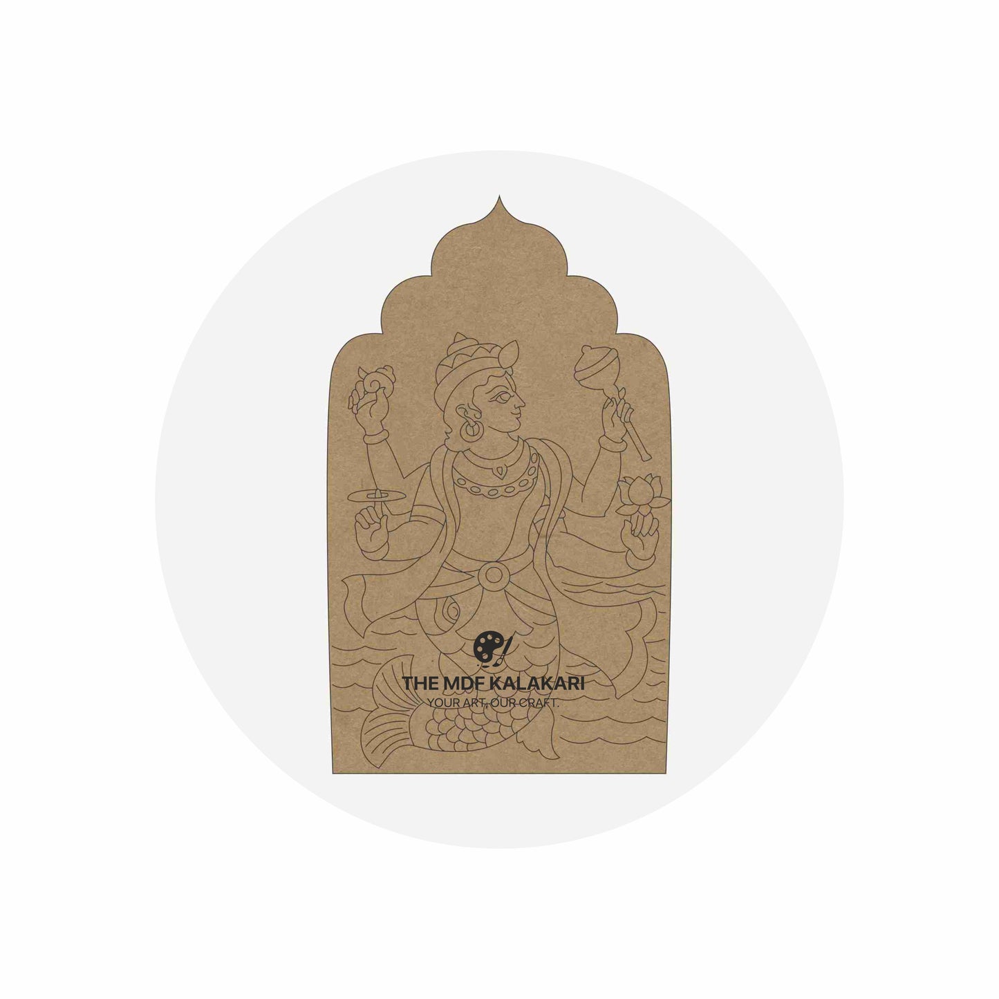 Premarked MDF Cut Out - 9