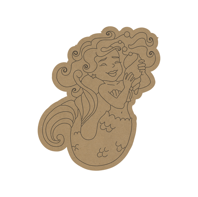 Mermaid Fridge Magnet - 10