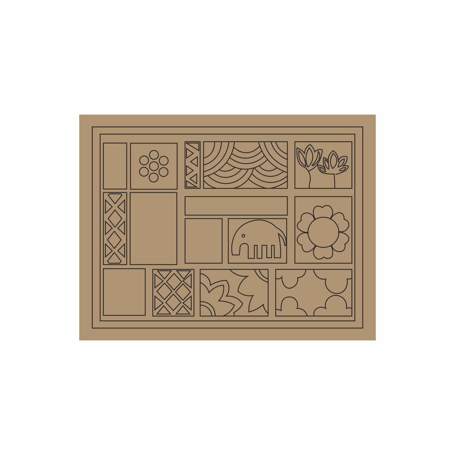 Lippan Art MDF Base-67