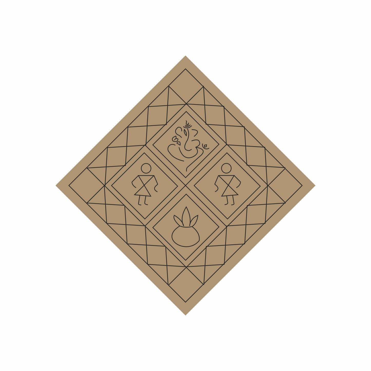 Lippan Art MDF Base-68