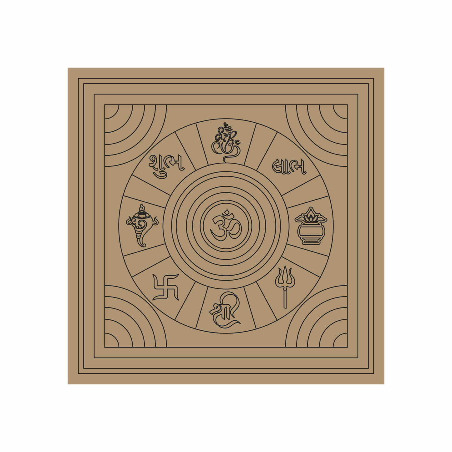 Lippan Art MDF Base-73