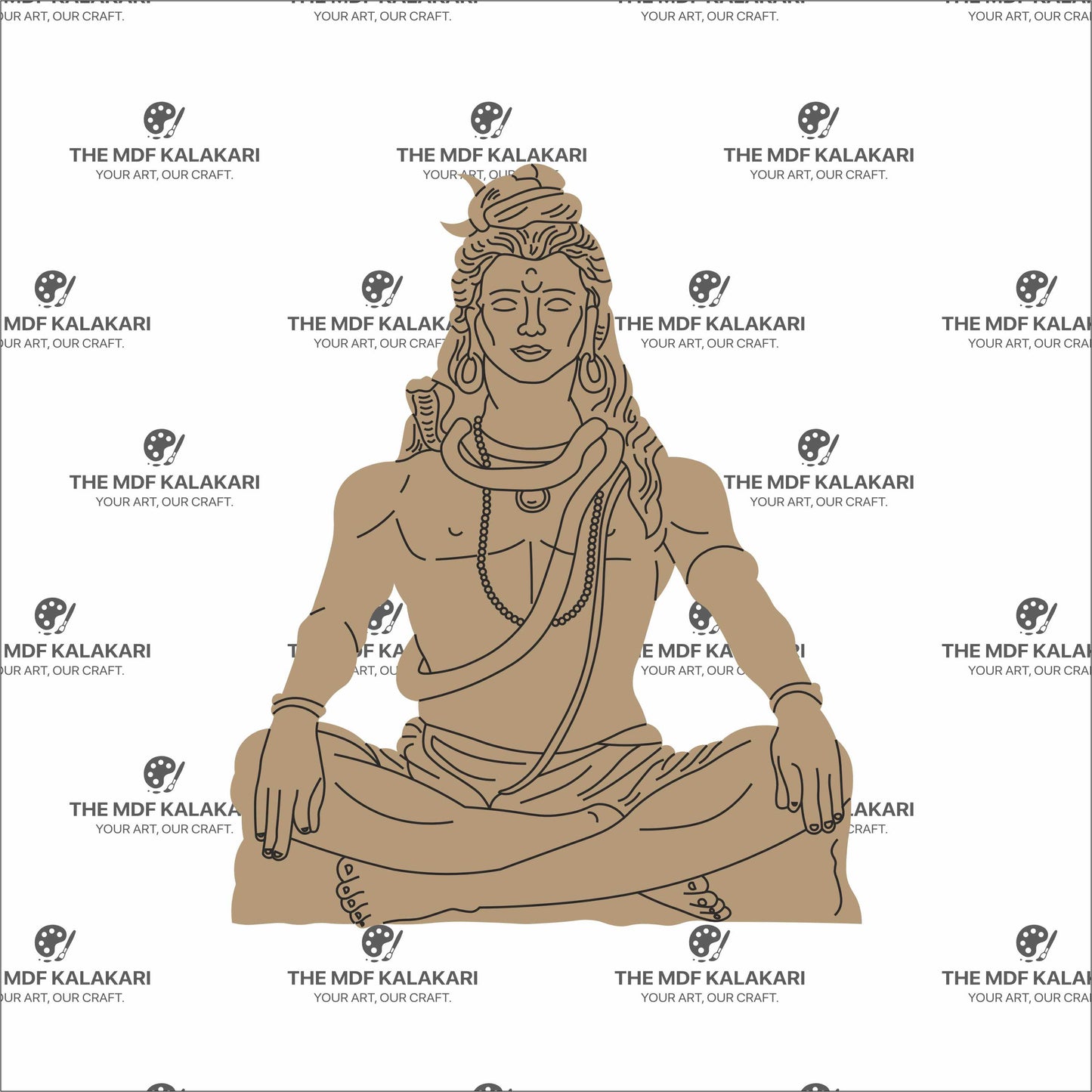 Shiva Premarked MDF Cut Out - 122