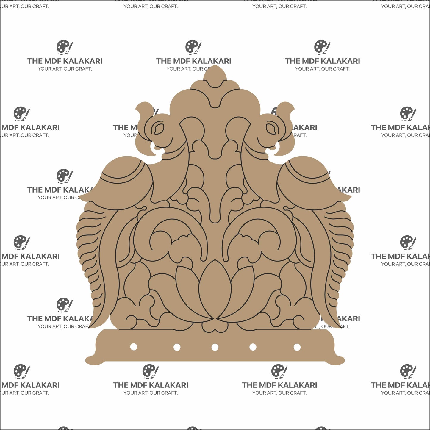 Premarked MDF Cut Out - 125