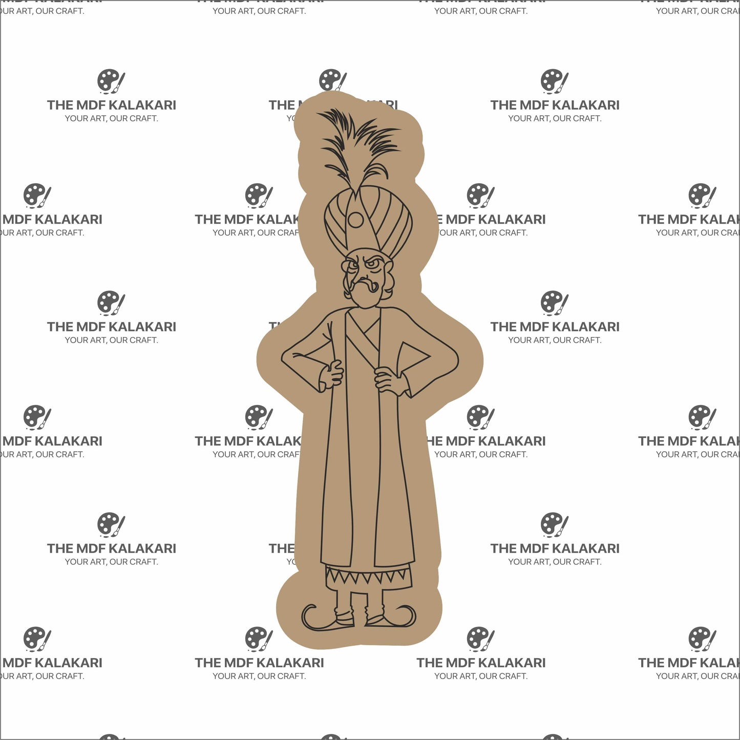 Premarked MDF Cut Out - 132