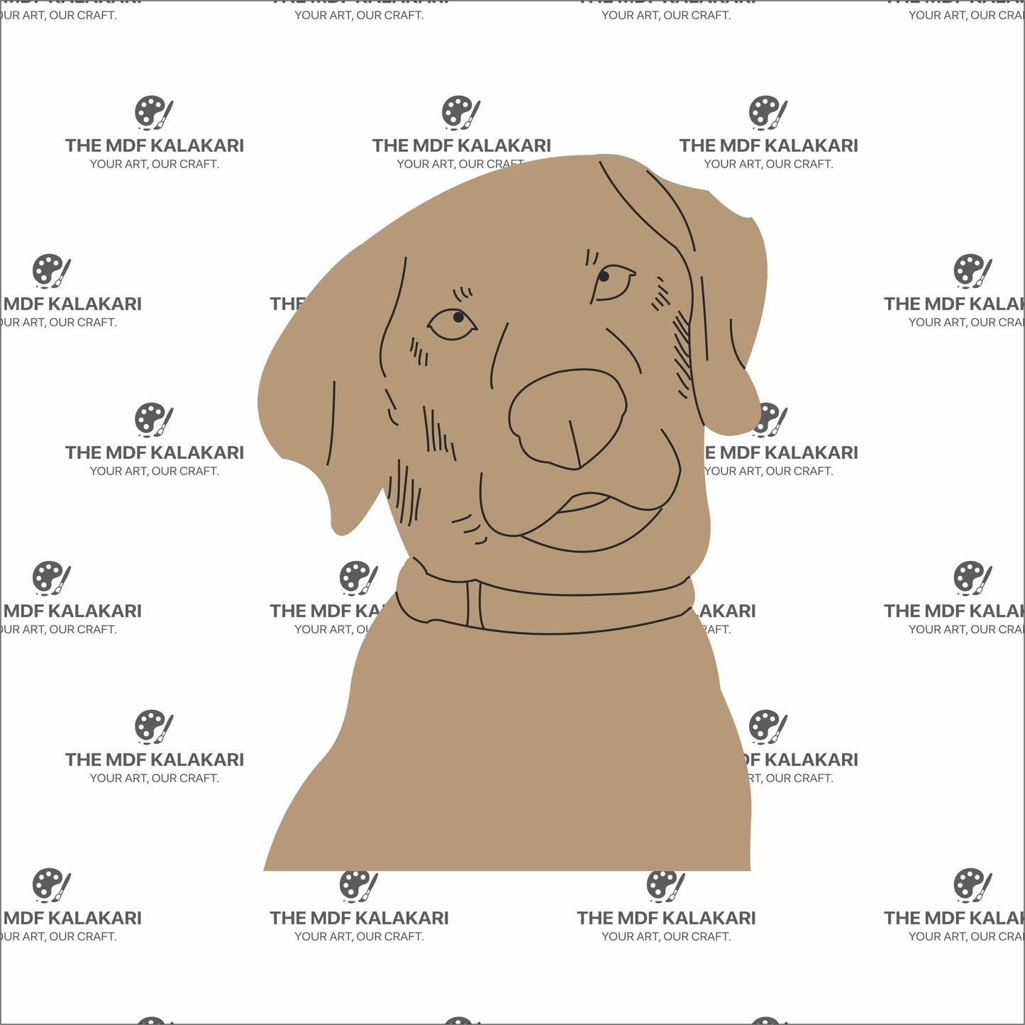 Dog Premarked MDF Cut Out - 134