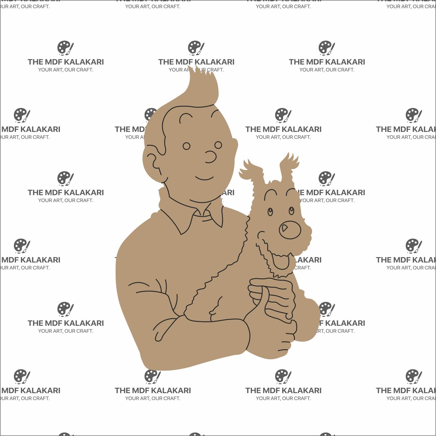 Premarked MDF Cut Out - 135