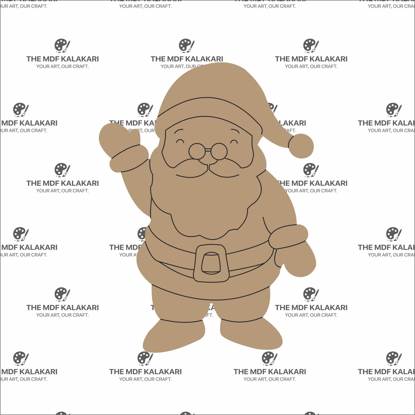 Santa Claus Premarked MDF Cut Out - 149