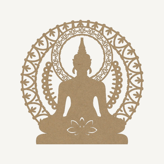 Buddha MDF Carving Design - 9