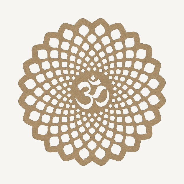 Om MDF Carving Design - 2
