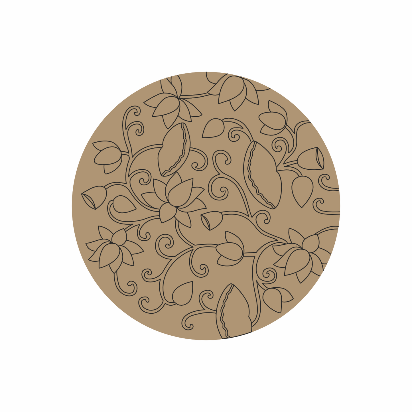 Pichwai Premarked MDF Base - 56