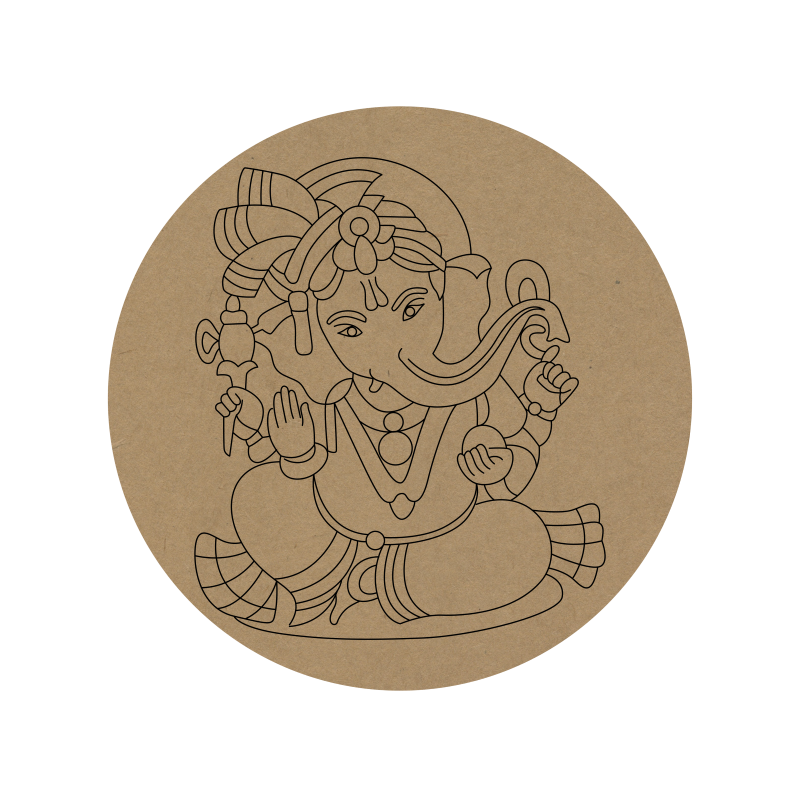 Ganeshji Premarked MDF Base - 48