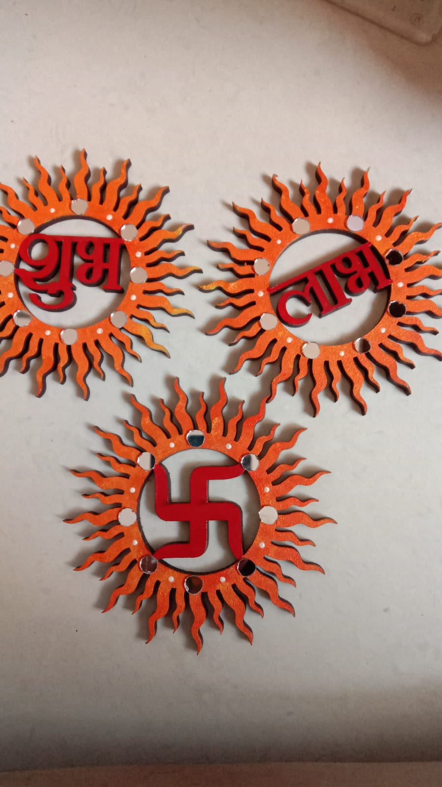 Shubh Labh MDF base premarked for painting