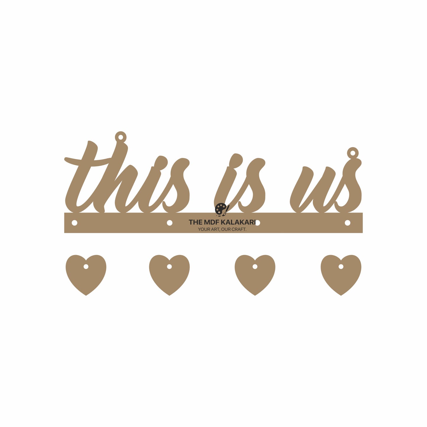 This is Us Wall Hanging Photo Display - 14