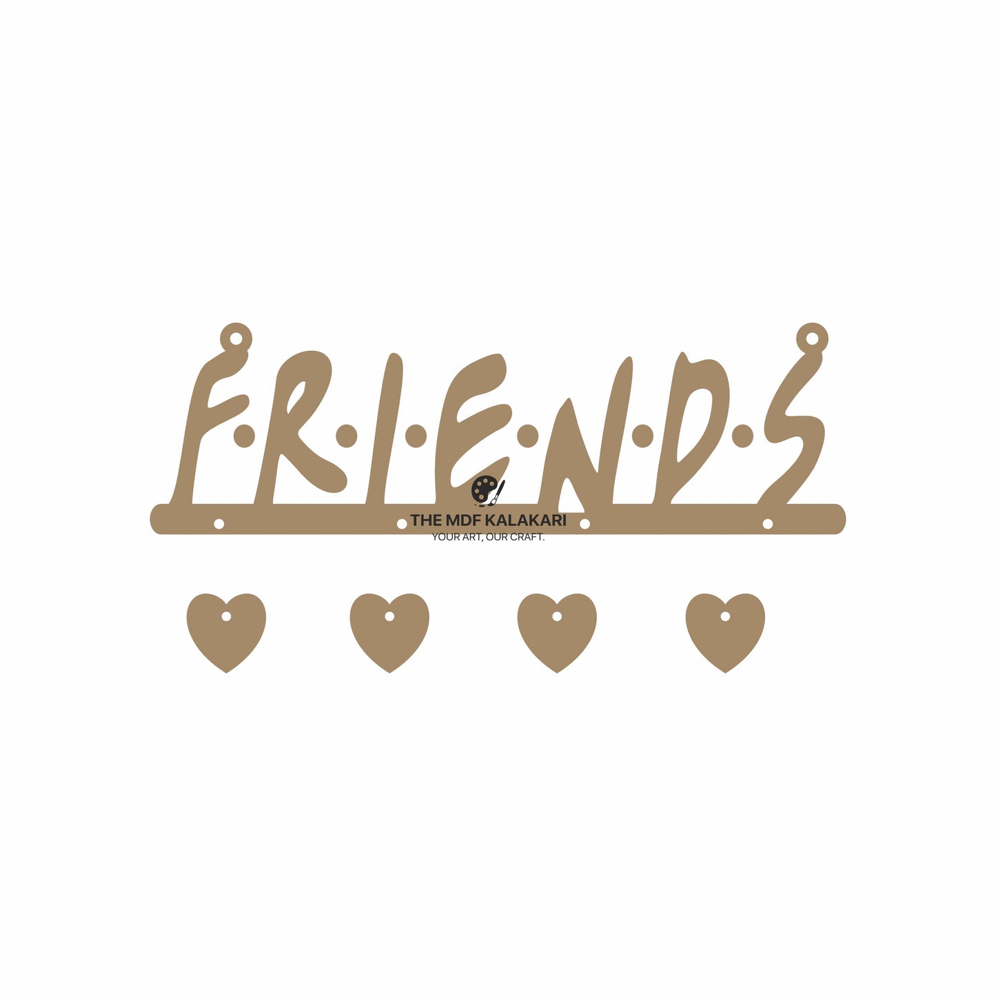 Friends Wall Hanging Photo Display - 15