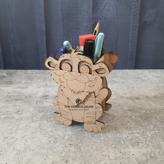 Tiger DIY Pen Stand - 4