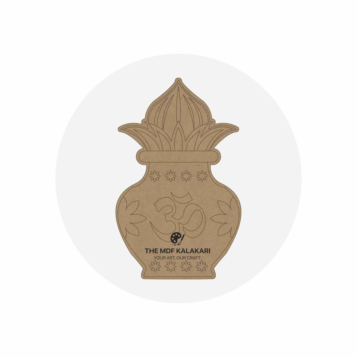 Kalash Premarked MDF Cut Out - 19