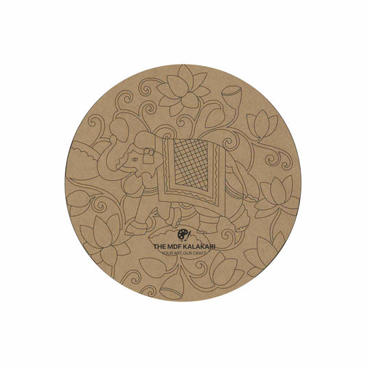Round Premarked MDF Base - 1
