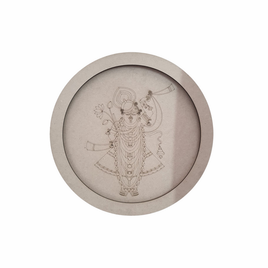 Shrinathji Premarked Round Light Based