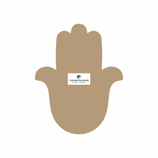 Hamsa Hand Plain MDF Base - 20