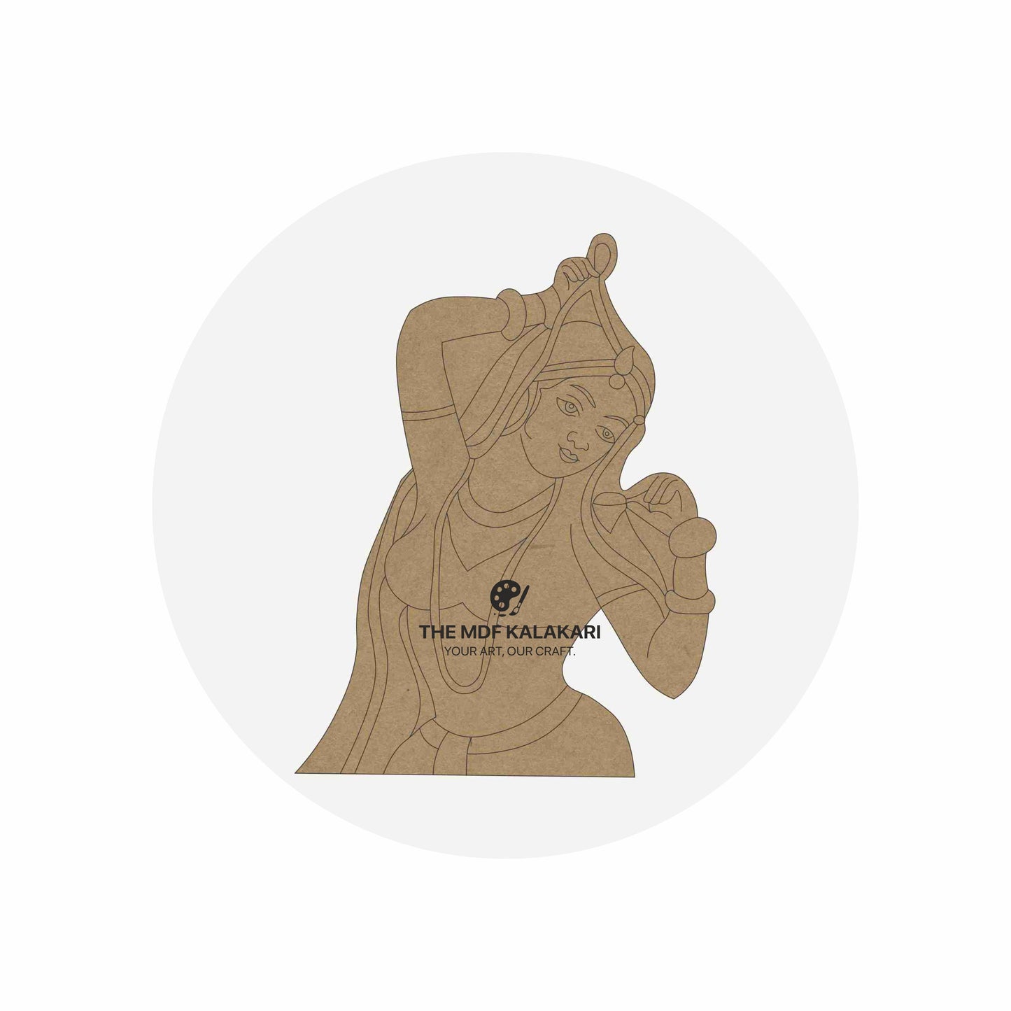 Dancer Premarked MDF Cut Out - 22