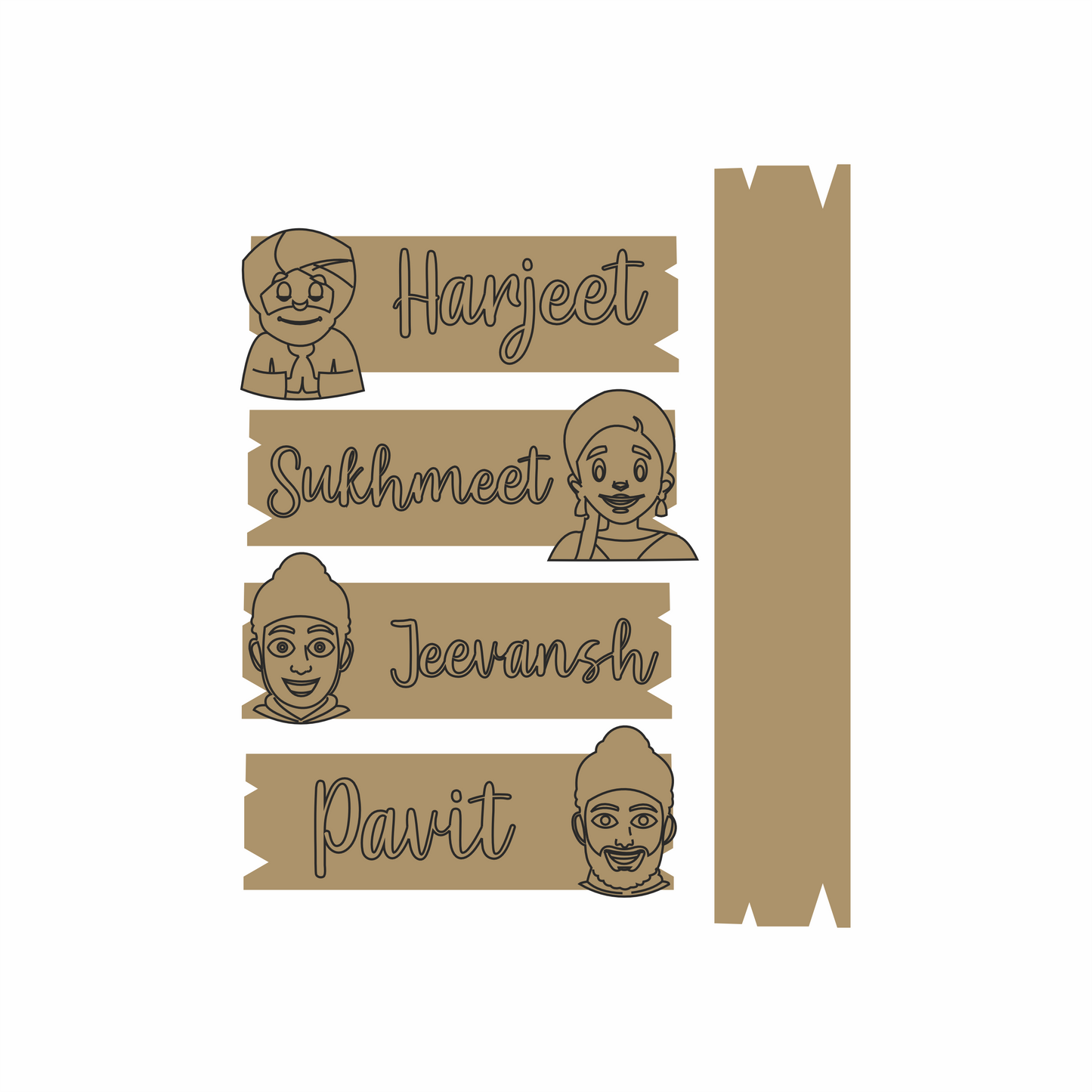 Door Name Plate - 31