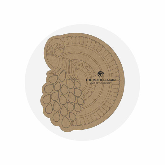 Peacock Premarked MDF Cut Out - 30