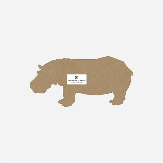 Hippopotamus Plain MDF Base - 32
