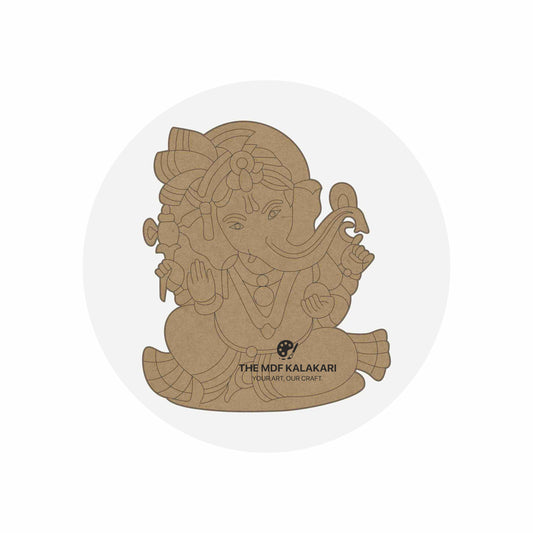 Ganeshji Premarked MDF Cut Out - 33
