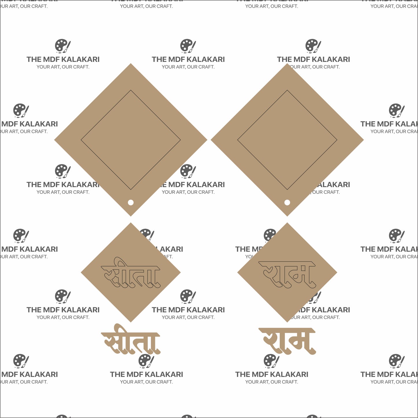 Sita-Ram MDF Cut Outs