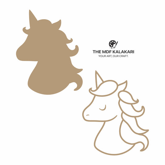 Unicorn Mosaic Art MDF Base - 3
