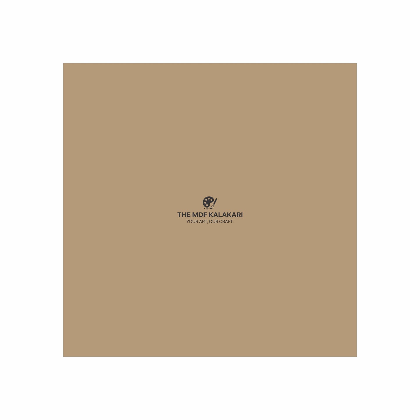 Square Plain MDF Base - 3