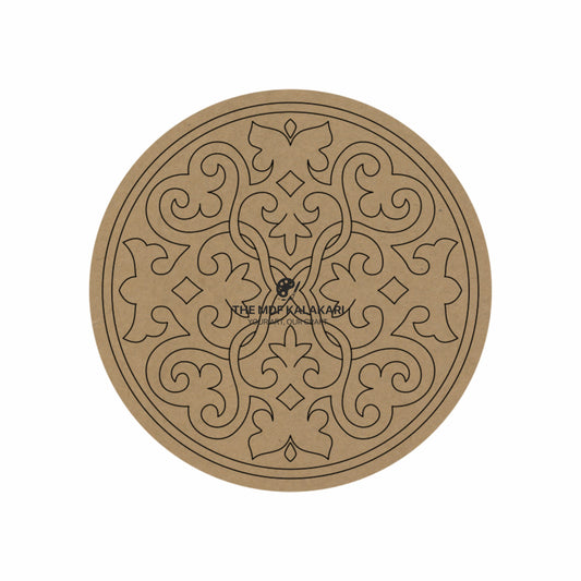 Mandala Premarked Round MDF Base - 42