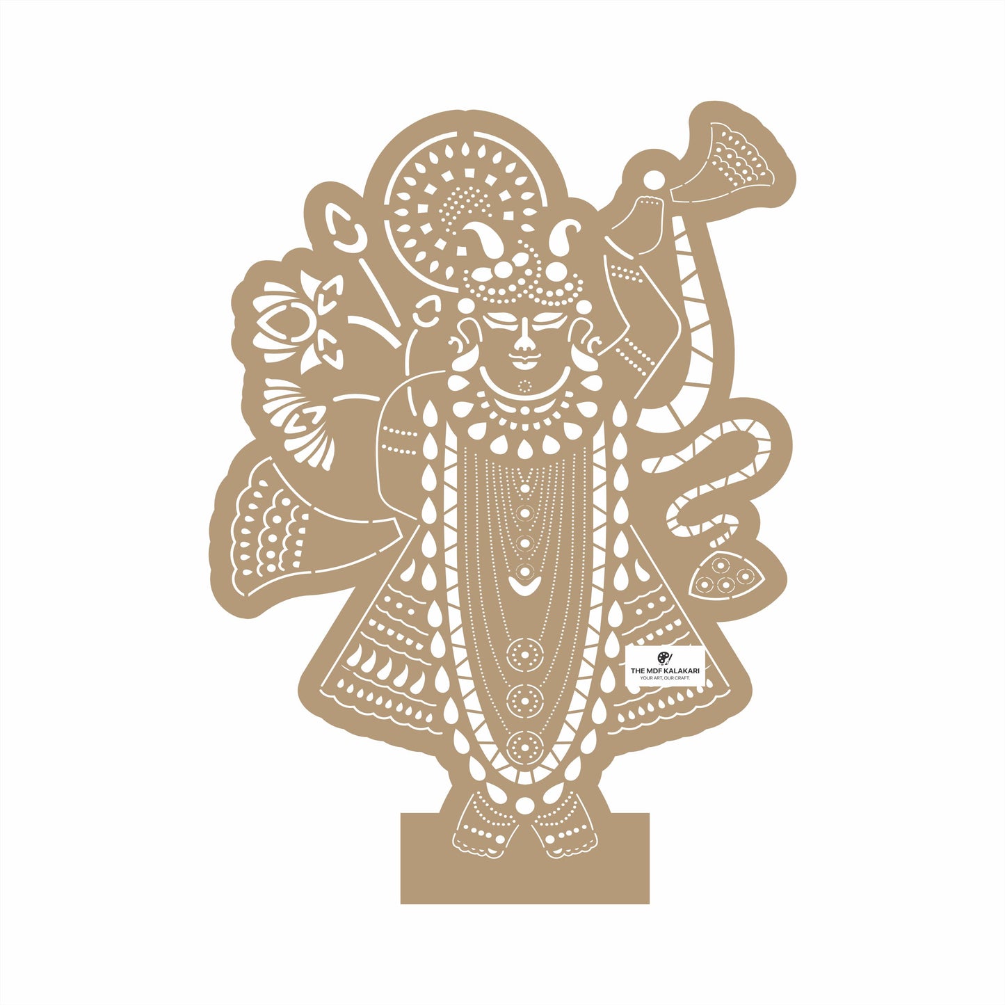 Shreenathji MDF Carving Design - 47
