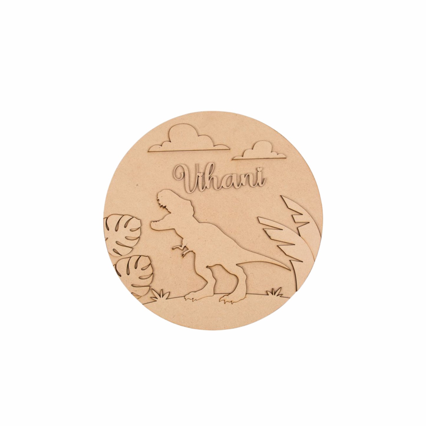 Dinosaurs Kids Name Plate - 4