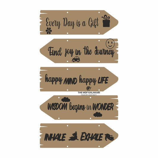 Wall Hanging Plaque - 4