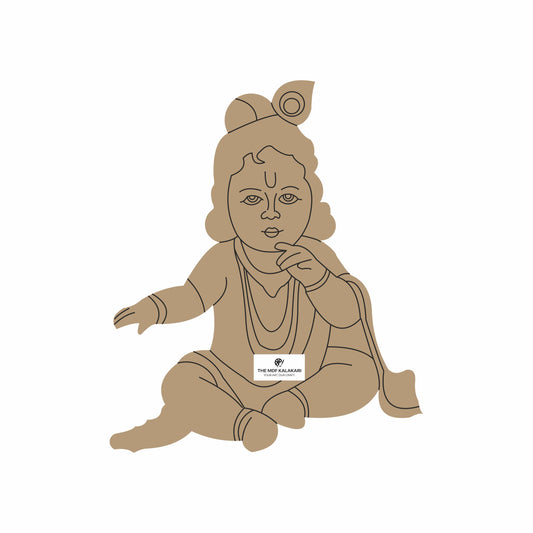 Kanhaji Premarked MDF Cut Out - 56