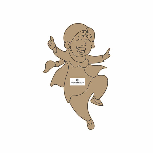 Dancing Premarked MDF Cut Out - 61