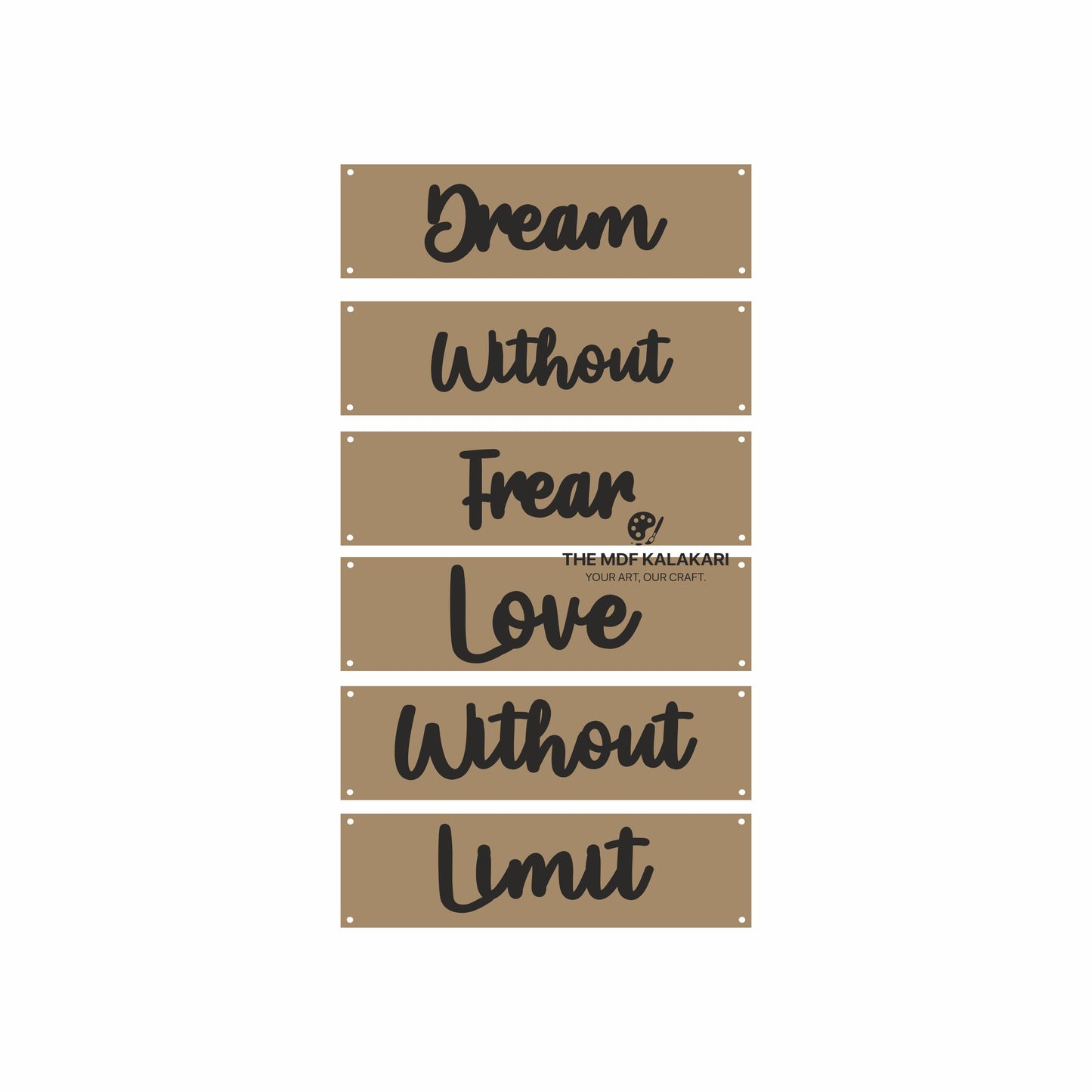 Wall Hanging Plaque - 6