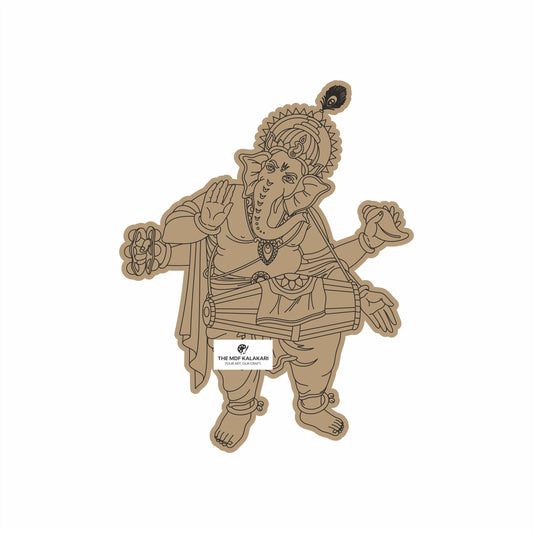 Ganeshji Premarked MDF Cut Out - 71