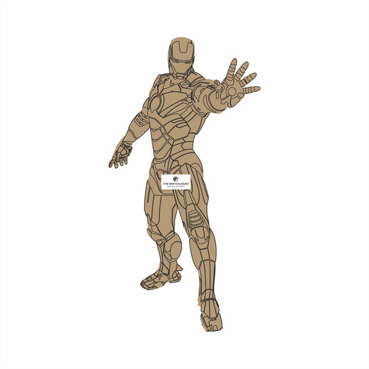 Ironman Premarked MDF Cut Out - 77