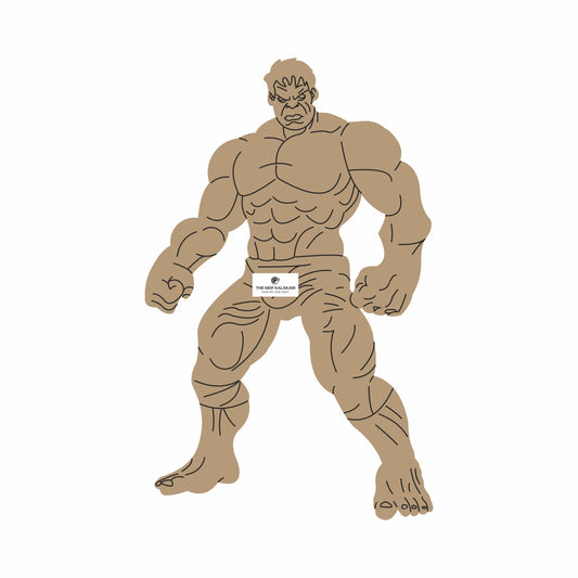 Hulk Premarked MDF Cut Out - 78