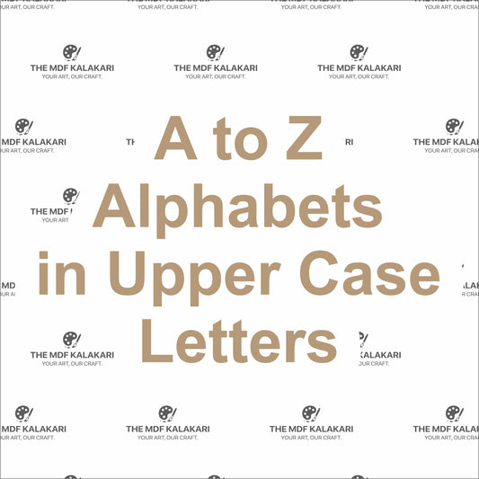 A to Z Alphabets in Upper Case