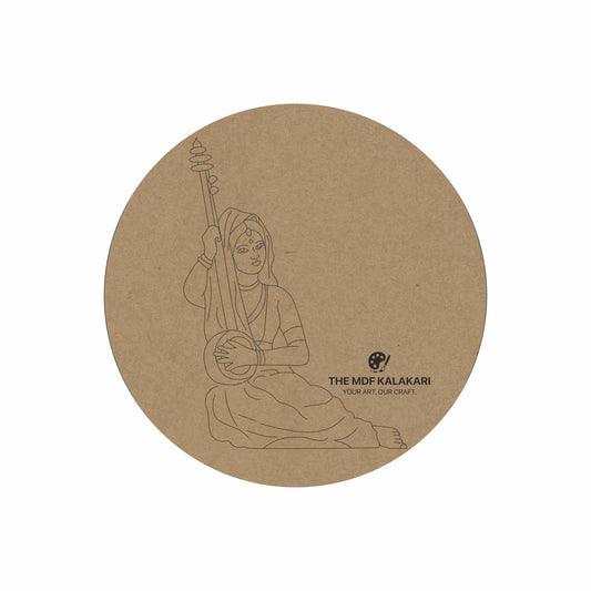 Meera Premarked Round MDF Base - 7