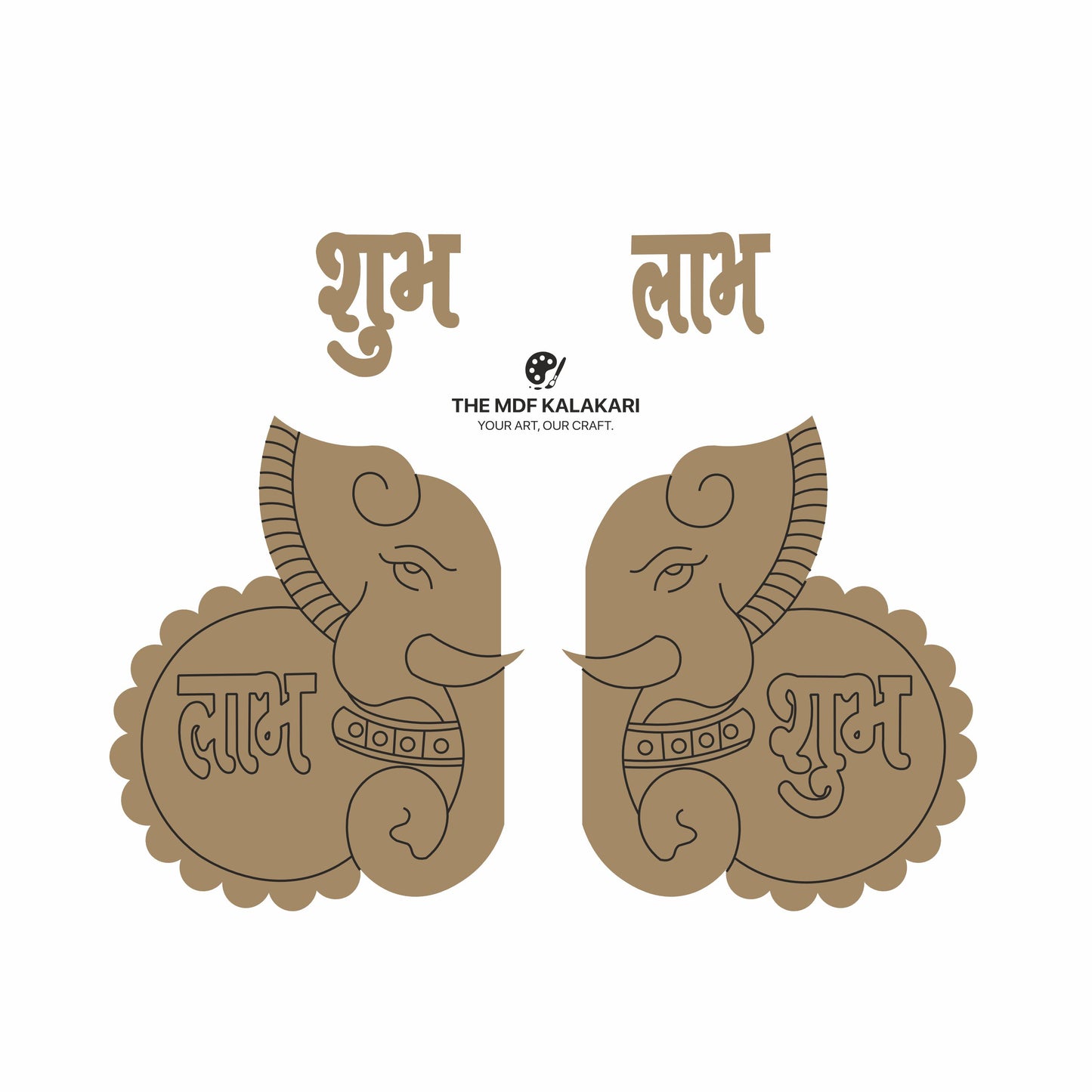 Shubh-Labh MDF Cut Outs - 15