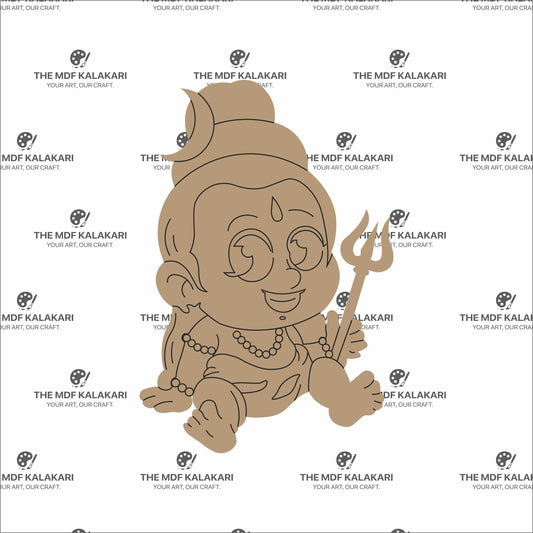 Shiva Premarked MDF Cut Out - 91