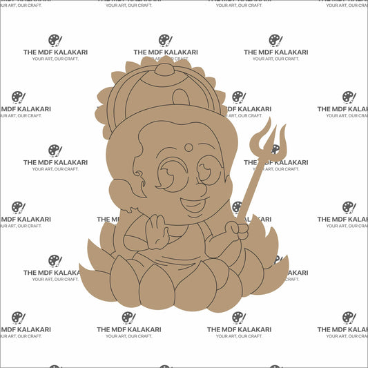 Premarked MDF Cut Out - 92